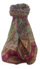 Mulberry Silk Traditional Long Scarf  Ajay  Chestnut by Pashmina & Silk