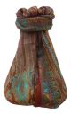 Mulberry Silk Traditional Long Scarf  Ranveer Copper by Pashmina & Silk