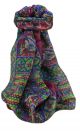 Mulberry Silk Traditional Long Scarf  Shakila Rose by Pashmina & Silk