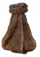 Mulberry Silk Traditional Long Scarf  Vimi Chestnut by Pashmina & Silk