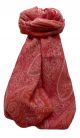 Muffler Scarf 5169 in Fine Pashmina Wool Heritage Range by Pashmina & Silk