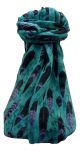 Mulberry Silk Contemporary Long Scarf Floral F242 by Pashmina & Silk