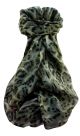 Mulberry Silk Contemporary Long Scarf Abstract A327 by Pashmina & Silk