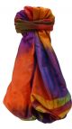 Varanasi Ekal Premium Silk Long Scarf Heritage Range Rai 2 by Pashmina & Silk